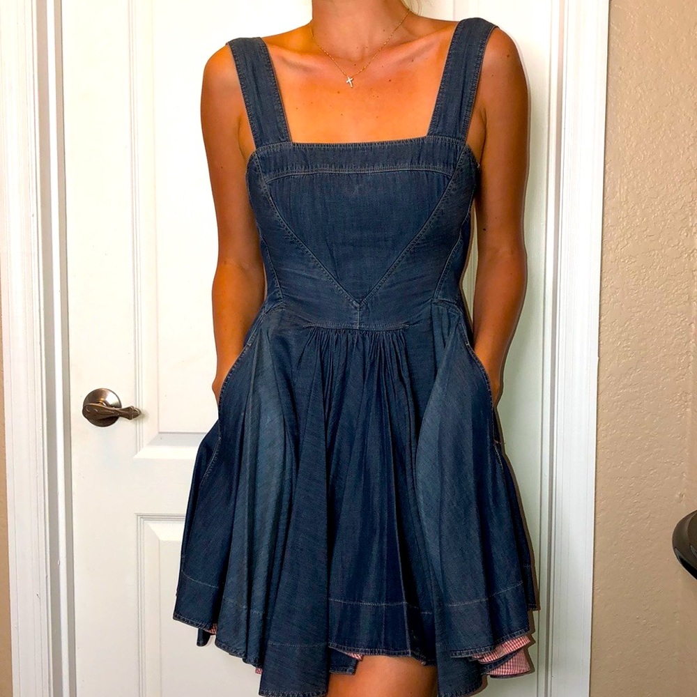 VINTAGE Dolce & Gabana Denim Dress